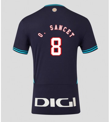 Lacne Muži Futbalové dres Athletic Bilbao Oihan Sancet #8 2025-26 Krátky Rukáv - Preč